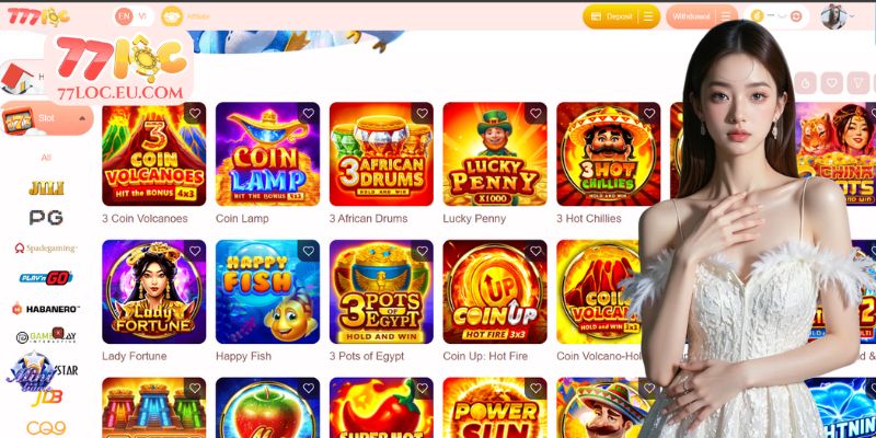 Dùng auto spin khi chơi nổ hũ để chiến thắng tại 77LOC